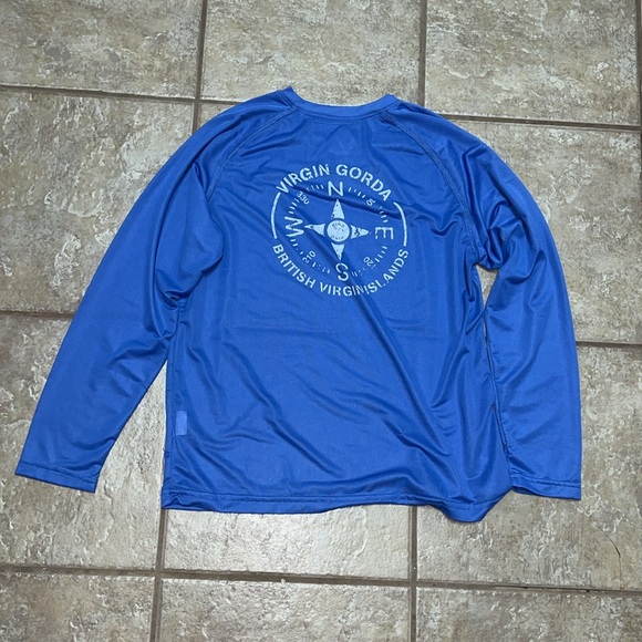 Hiho blue long sleeve top - Picture 2 of 2